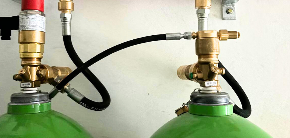 Gas suppression systems